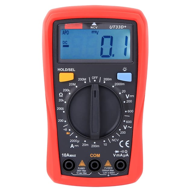 Ut33d+ Multimeter