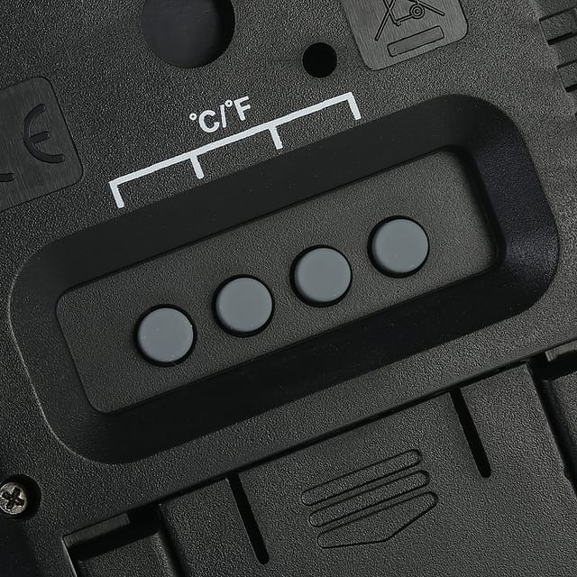 Thermometer Und Hygrometer Cj3308c Mit Anzeige Von Maximal- Und Minimalwerten Sowie Komfortstufe, Lieferung Ohne Batterien.