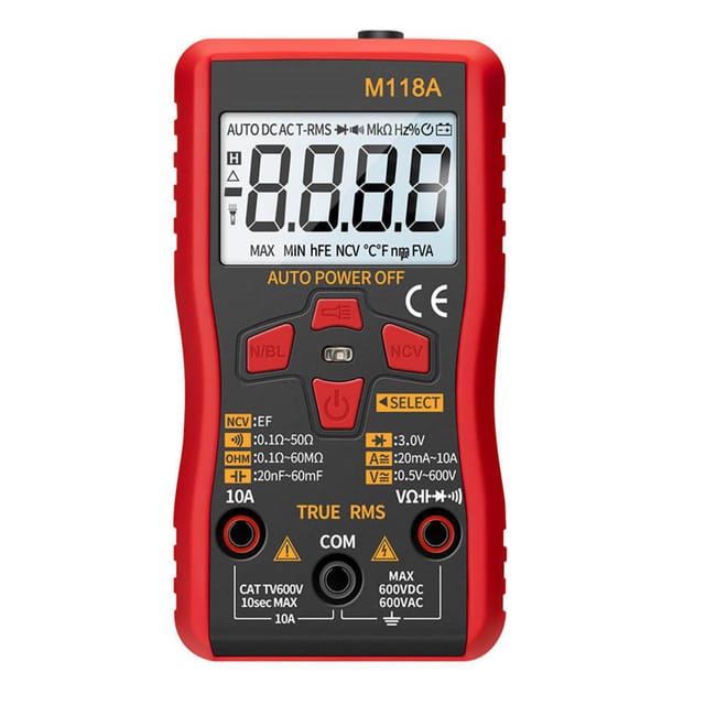 Aneng M118a Intelligentes Digitales Multimeter Mit Automatischer Identifizierung Und Messung