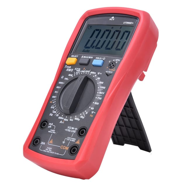 Uni-t Ut890d+6000 Multifunktions-digitalmultimeter Mit Manueller Bereichswahl Und True-rms-messung (batterie Nicht Im Lieferumfang Enthalten)