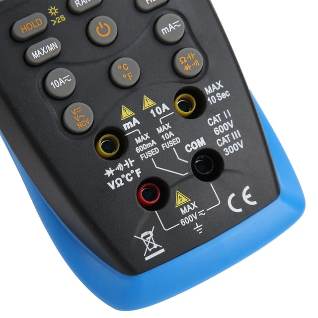 Hp-42b 6000 Count True Rms Digitalmultimeter Mit Automatischer Bereichswahl Für Gleich-/wechselspannung/-strom, Widerstands- Und Temperaturmessung - Multifunktionsmessgerät (verkauf In Deutschland Ver