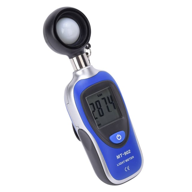 Digitales Beleuchtungsstärkemessgerät/thermometer Mt-902, Temperatur 0-20000, Mini-beleuchtungsstärkemessgerät/photometer, Beleuchtungsstärkemessgerät/fc-tester (batterie Nicht Enthalten)