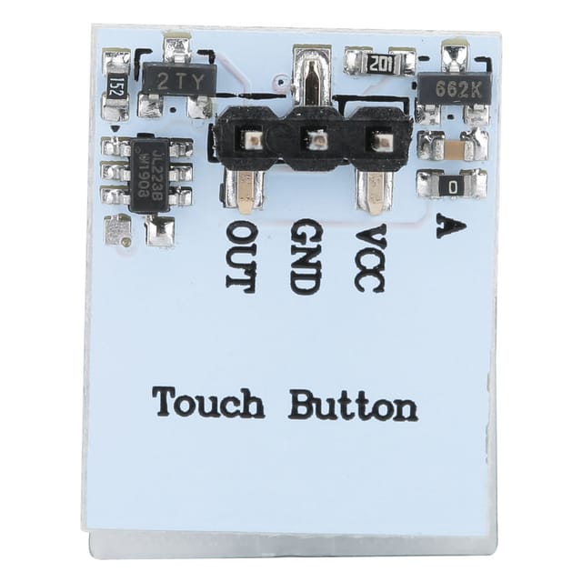 Httm 2,7v-6v Kapazitives Touch-tastenmodul Mit Störungsfreier Technologie (blau)