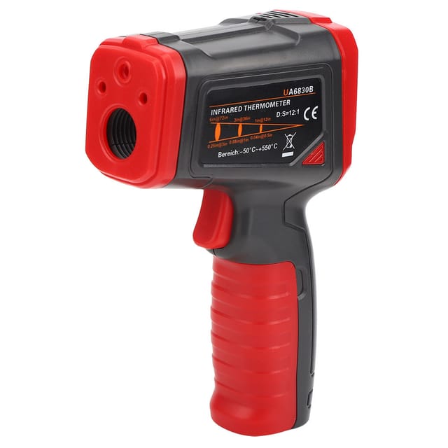 Hochpräzises, Tragbares Industriethermometer Zur Infrarot-temperaturmessung Von Speiseöl.