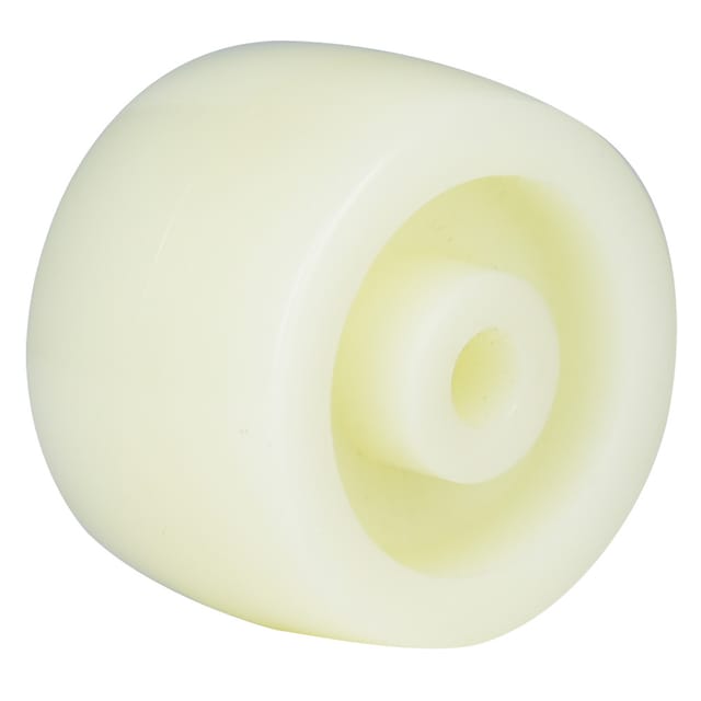 10 Weiße Nylon-räder Vom Typ Fat Boy, 1,5 Zoll
