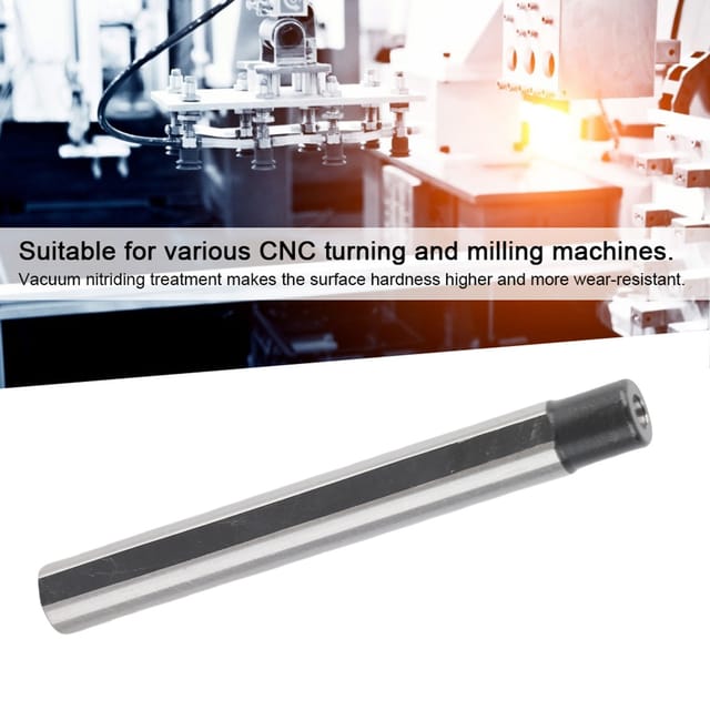 Shb12-schnellstahl-cnc-drehmaschinenverlängerung, Hülse Mit Kleinem Durchmesser, Kurzschaft-bohrwerkzeughalter, Shb-12-05-spannzange