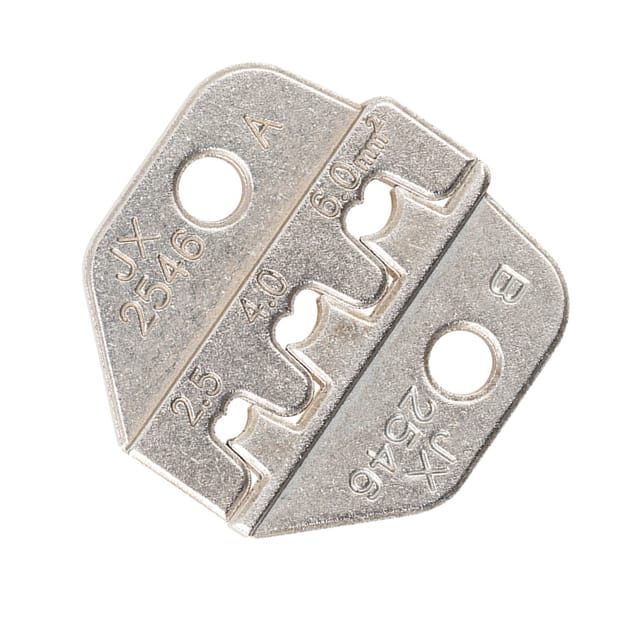 Kaltcrimpwerkzeug, Aderendhülsen-crimpwerkzeug, Crimpbacken, Crimpwerkzeugmodul, Drahtklemmwerkzeug, Crimpblock, Crimpkopf Jx-1601-2546 Awg14-10 2,5-6 Mm²