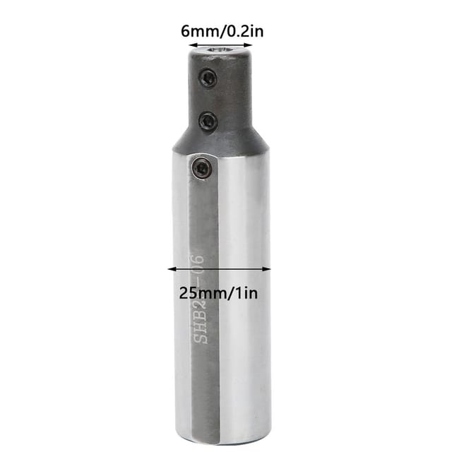 Shb25-06 Hartmetall-bohrwerkzeughalter Für Innenbohrungen Mit Kleinem Durchmesser (6 Mm).