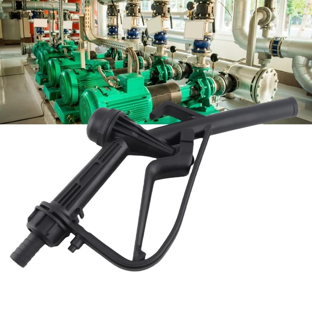 Schwarze Kunststoff-betankungspistole Sz-20 Für Methanol, Ethanol, Harnstoff Und Korrosionsbeständige Chemikalien.