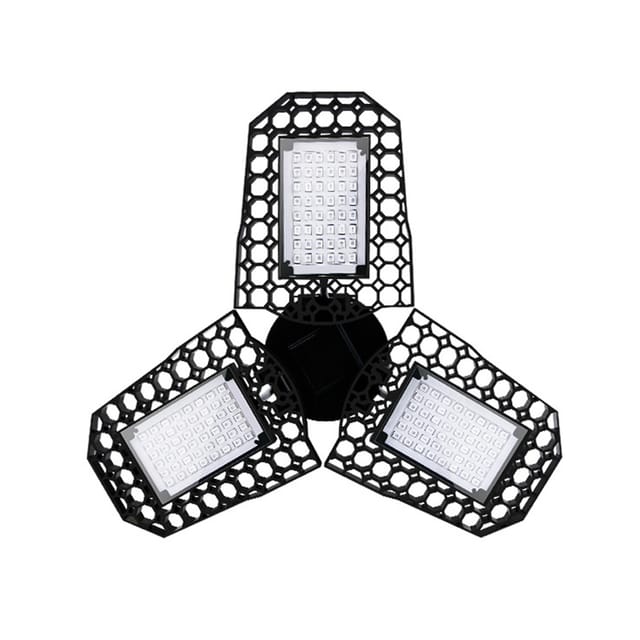 Led-pflanzenwachstumslampe Mit Rotem Und Blauem Lichtspektrum, Dreiteilige, Faltbare Gartenbaulampe, Zusatzbeleuchtung Für Die Anzucht Von Sämlingen, 144 Led-perlen.