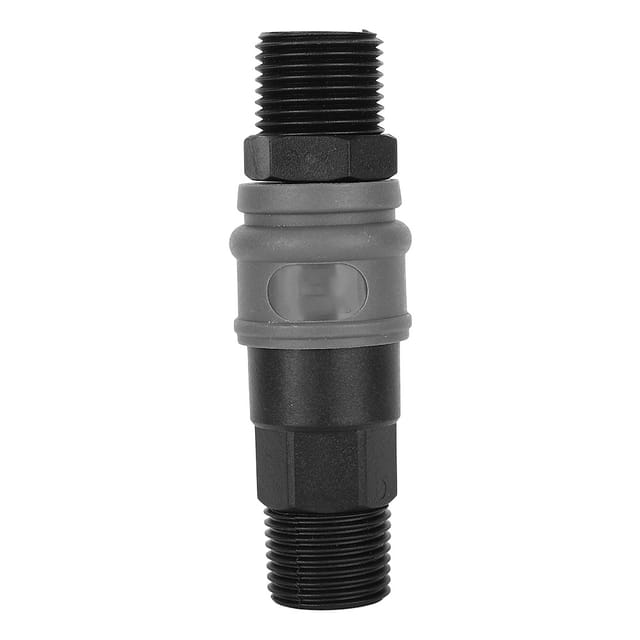 Selbstsichernde Pneumatische Schnellkupplung Aus Kunststoff/stahl, Typ C Sm+pm, Außengewinde G1/4" G3/8" G1/2" G3/8