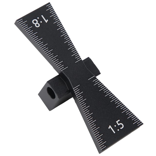 Markierwerkzeug Aus Aluminiumlegierung Für Schwalbenschwanzverbindungen, Zapfen Und Zapfenlöcher, Heimwerkerwerkzeug Für Holzbearbeitung, Maßstab 1:5/1:8