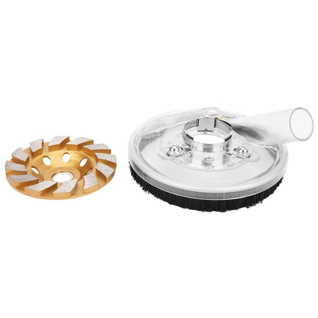 Staubdichte Schleifhaube B-100a + 100-mm-schleifscheibe