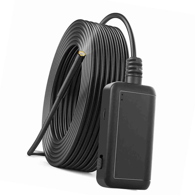 Industrielles, Kabelgebundenes Wlan-endoskop, 5,5 Mm, 500 W, 1920p-hd-handstück, Wasserdicht Nach Ip67, Modell F220, 5-meter-kabel