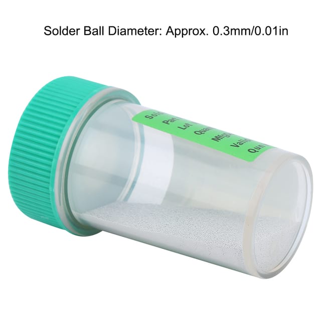 Bleifreie Lötperlen, 25 W, 0,3 Mm, In Einer Flasche.