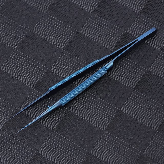 Fingerabdruckpinzette Für Die Handy-reparatur, 0,15 Mm Feine Spitze Aus Titanlegierung, Geeignet Für Mikroskopische Eingriffe.