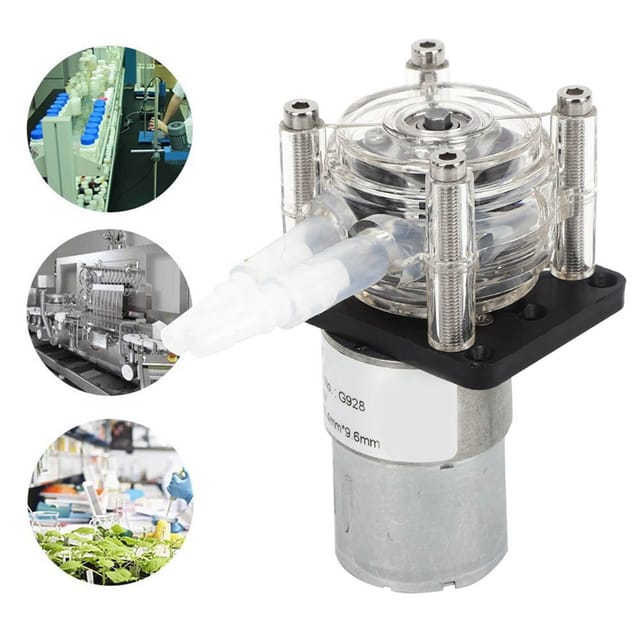 Peristaltische Hochleistungs-dosierpumpe 500 Ml/min, Flachplattenmodell 24 V