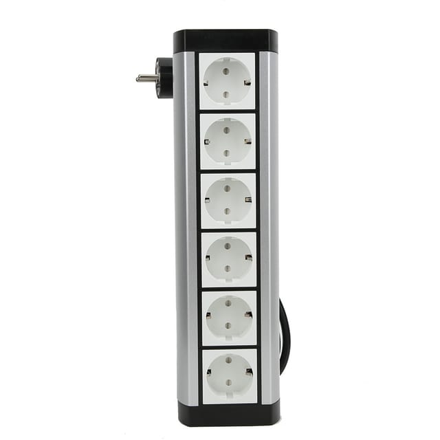 Europäischer Standard-netzstecker Gr-m401l 250 V, 6-polig