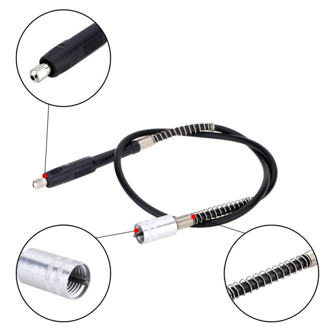 180-w-elektro-aktenvernichter, Flexible Welle, Zubehör Für Elektro-aktenvernichter
