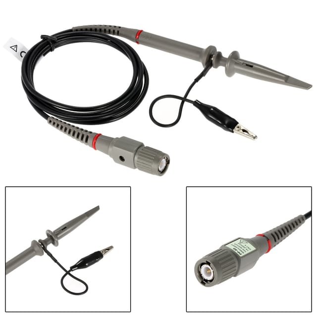 Hantek Oszilloskop-tastkopf Mit Einstellbarer Dämpfung 60 Mhz Pp-80