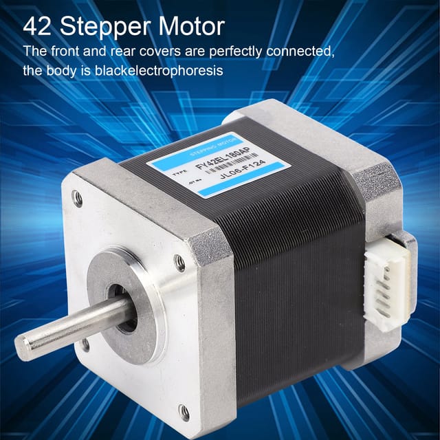 Fy42el180ap Nema17 Zweiphasen-schrittmotor, 42 Windungen, 1,8°, 0,50 Nm