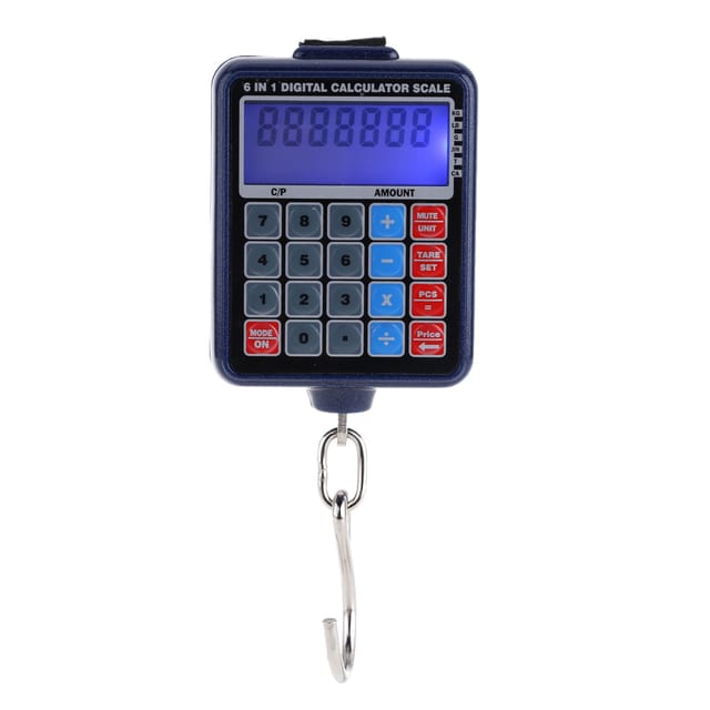 Multifunktionale Elektronische Waage 50 Kg/10 G, Mini-tragbare Waage, Taschenrechner (batterien Nicht Enthalten)