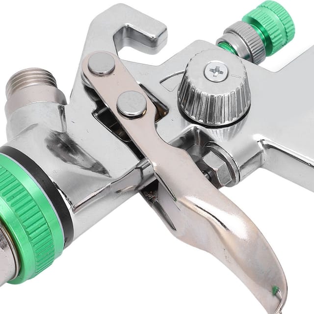 Farbpistole Mit Druckregelventil, 2,5-mm-düse, H827, 1000-ml-aluminiumtank + 10-kg-manometer