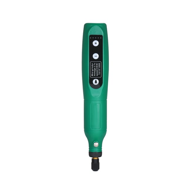 Kleiner Tragbarer, Wiederaufladbarer Elektrischer Schleifer, Jade-schnitzmaschine, Elektrischer Gravierstift, Antikpoliermaschine, Elektrisches Bohrwerkzeug 202 Mit Licht, Grün.