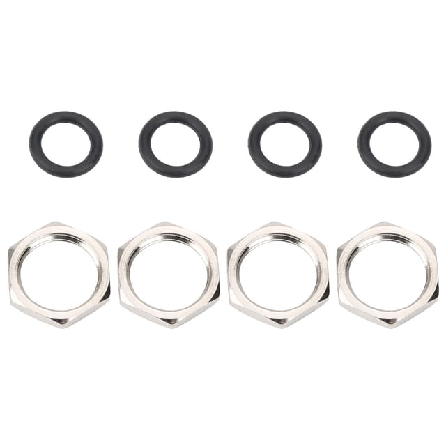 Vier Sets Werden Zusammen Verkauft, Alle 10 Mm Wasserdichte Metall-bicolor-led-anzeigen/blinker, Rot Und Blau 3-6v.