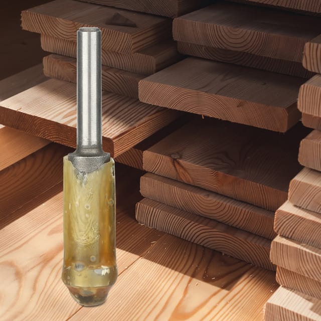 Holzfräser, Schnitzfräser, Kantenfräskopf, 1/4" X 1/2" Schaft