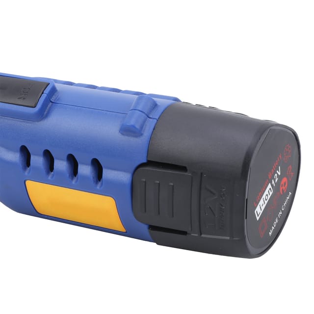 12-v-lithium-ionen-akkuschrauber, Wiederaufladbarer Multifunktionsschrauber, Kabelloser Akkuschrauber, Zwei Akkus Und Ladegerät, Europäische Norm 9126, 100–240 V