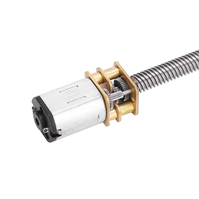 Dc6v/dc12v T5160mm N20 Reduziergetriebe Mit Langer Abtriebswelle Und Dc12v 400 U/min Getriebemotor