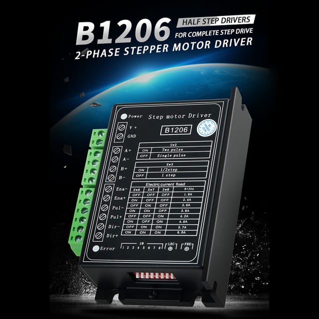 B1206 Voll-/halbschritttreiber Für Zweiphasen-schrittmotoren