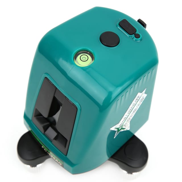 Fc-435ag Miniatur-infrarot-grünlicht-laser-nivelliergerät Mit Diagonallinienfunktion, 2-linien-1-punkt-projektor Mit Erhöhter Helligkeit