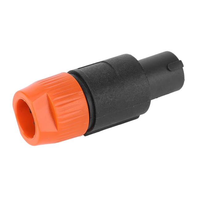 10 Wasserdichte Vierpolige C-nl4fc-audiostecker Für Lautsprecher, Erhältlich In Orange.