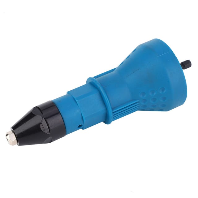 Elektrische Nietpistole, Niete, Blindniete, Elektrische Bohrmaschine, Elektrische Nietpistole, Nietpistole Mit Steckschlüssel, Blaues Modell