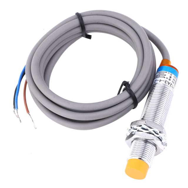 Jyio® Lj12a3-4-z/ax Sensor, 10 Stück/box, 12 Mm Öffnung, Npn 3-draht Dc Normalerweise Offen, 4 Mm Erfassungsabstand, Induktiver Näherungsschalter, 6-36 Vdc 300 Ma.
