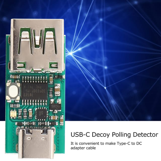 Usb-c Pd 2.0/3.0 Zu Dc-wandler Zur Auslösung Des Schnellladens Und Zur Aktivierung Der Versorgungsspannungserkennung Für Laptops Über Usb-c