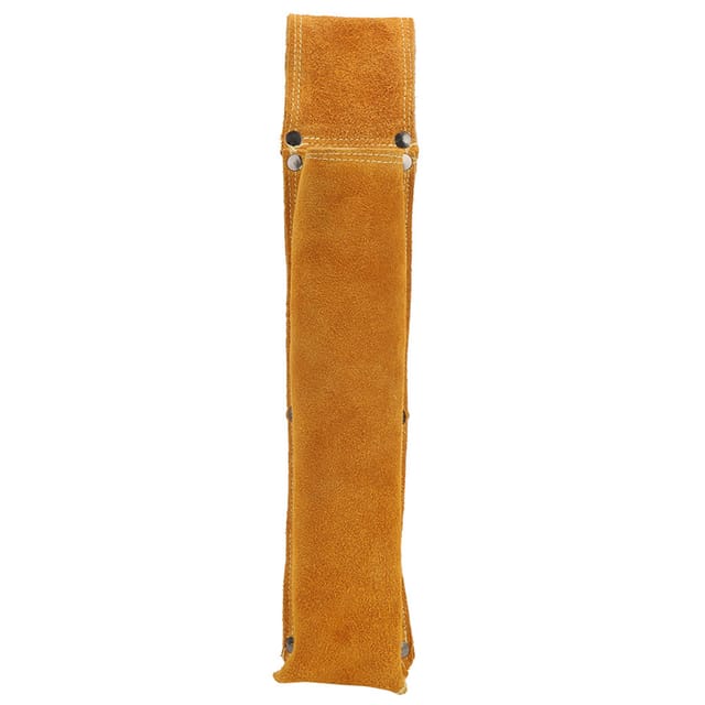 Robuste Gürteltasche Aus Dickem Leder, Ideal Für Arbeiten In Der Höhe, Sowie Eine Hitze- Und Abriebfeste Schweißertasche Für Schweißstäbe.