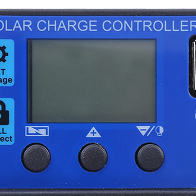 12v/24v 20a Solarmodul-laderegler Mit Zwei Usb-ausgängen