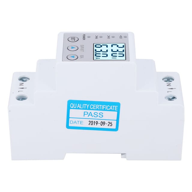 Svp-917 Einphasiger Automatischer Rücksetzschutz Gegen Überspannung/unterspannung Und Strombegrenzung, Spannungs-, Strom- Und Leistungsanzeige, 80 A.