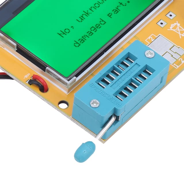 Lcr-t4-transistor: Grafische Darstellung Des Widerstands-kapazitäts-verhältnisses Und Des Esr