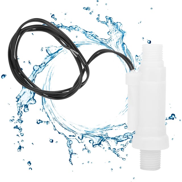 Wasserdurchflussschalter Mit Außengewinde Fs-1/4-1 G1/4" Für Wasserreiniger (pp-kunststoff), Wasserfilter-schutzschalter, 0–110 V Dc