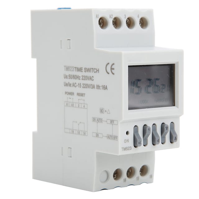 Tm623 220v Din-schienen-zeitschaltuhr Mit Automatischer Breitengradanpassung, Intelligentem Schalter Und Timer