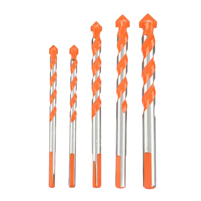 Multifunktions-legierungsbohrer Mit Dreieckigem Schaft, 6 Bis 12 Mm Durchmesser