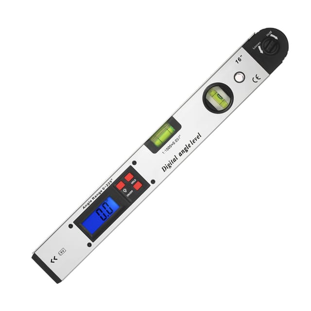 Elektronische Wasserwaage Mit 225°-einstellgrenze, Winkelmesser, Rechtwinkliger 400-mm-winkelmesser Für Holzbearbeitung, Winkelmesser, Digitales Winkelmessgerät (batterie Nicht Enthalten).