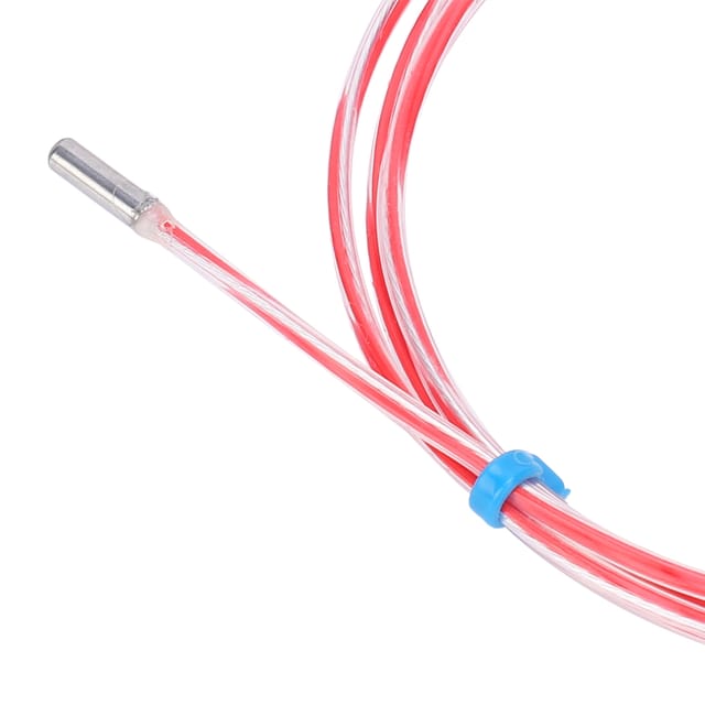 Pt100 Wasserdichter Temperaturfühler, 3 X 20 Mm Widerstand, Wasserdicht, Temperaturbereich: -50 °c Bis +300 °c, Länge: 1 M