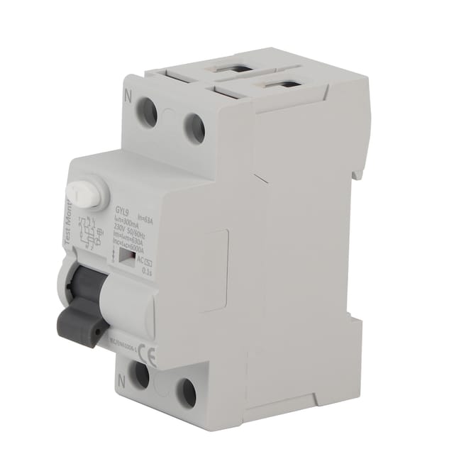 Fehlerstromschutzschalter Typ Gyl9, 2p, 230 V Ac, 63 A, 300 Ma