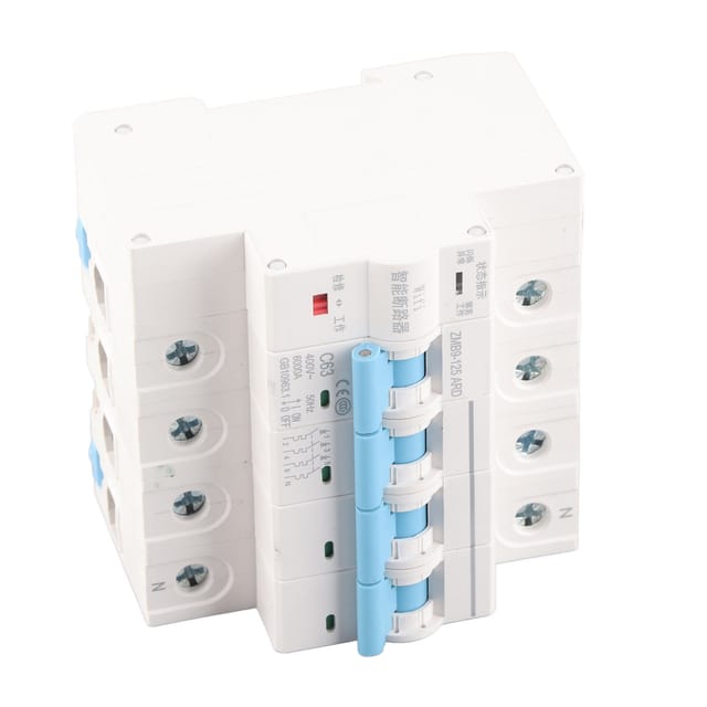 4-phasiger Wlan-smart-leistungsschalter, Drahtloser Fernbedienungsschalter, Fernzeitschaltuhr-netzteil Für Mobiltelefone, 400 V 63 A.