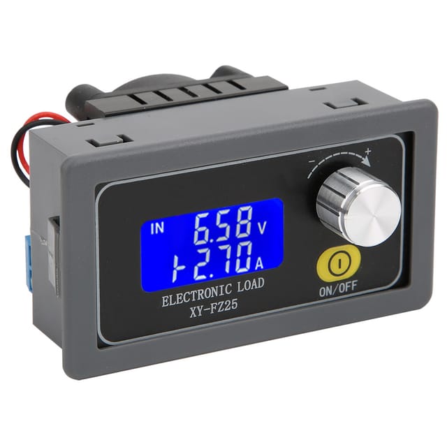 Batterieentladekapazitätstester Für Elektronische Konstantstrom-lastmodule, Einstellbares Und Alterungsbeständiges 4 A/25 W Lastmodul